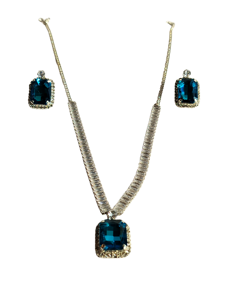 American Diamond Necklace-set