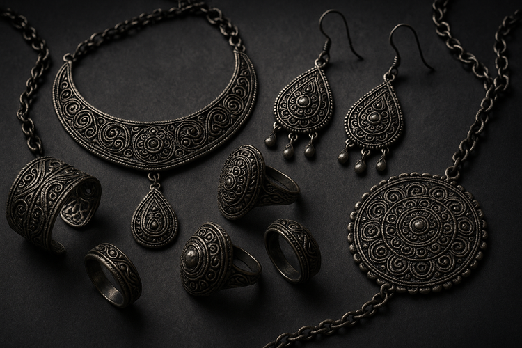 Handcrafted Oxidised Jewellery