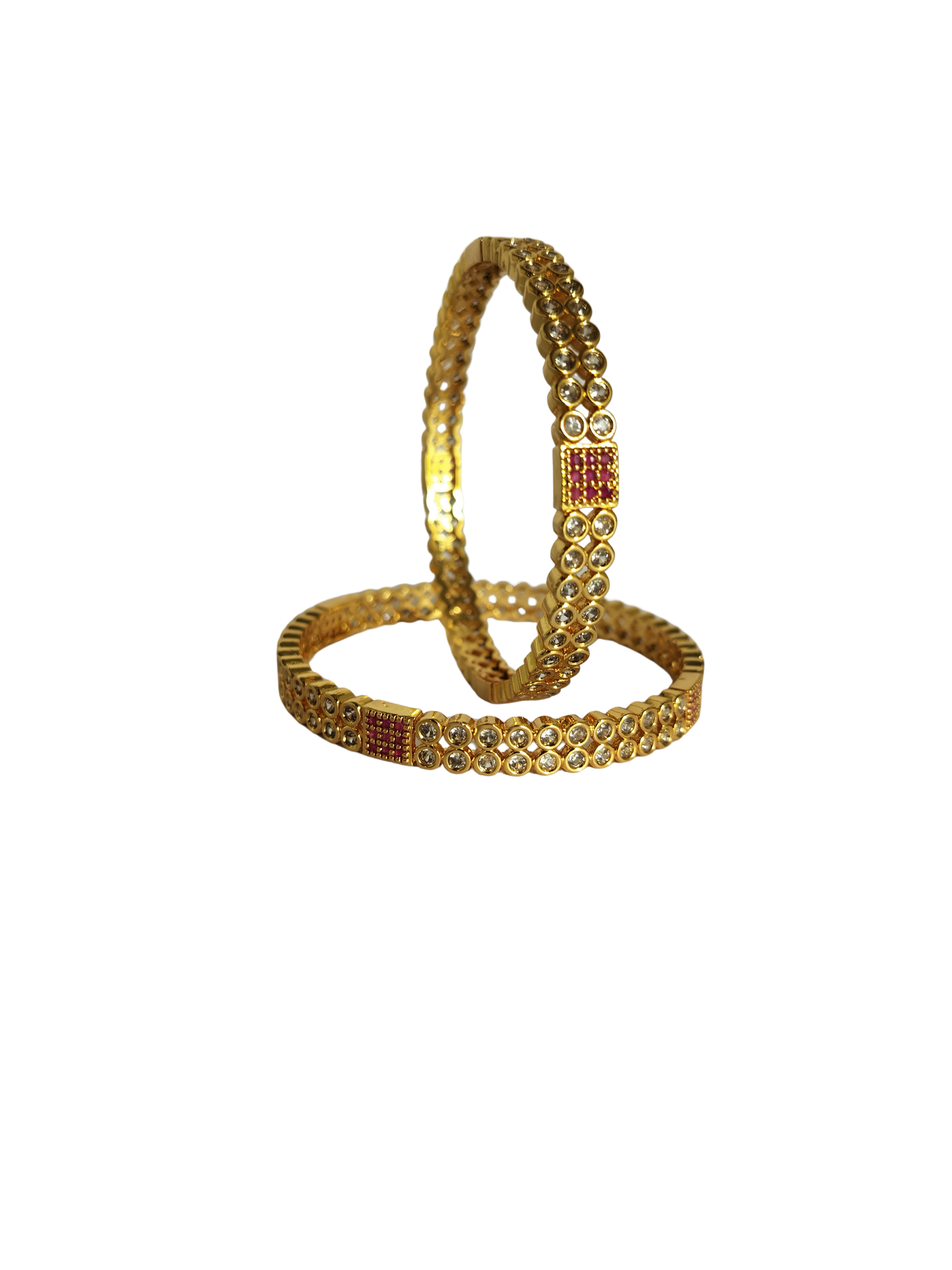 Gold-plated Bangles