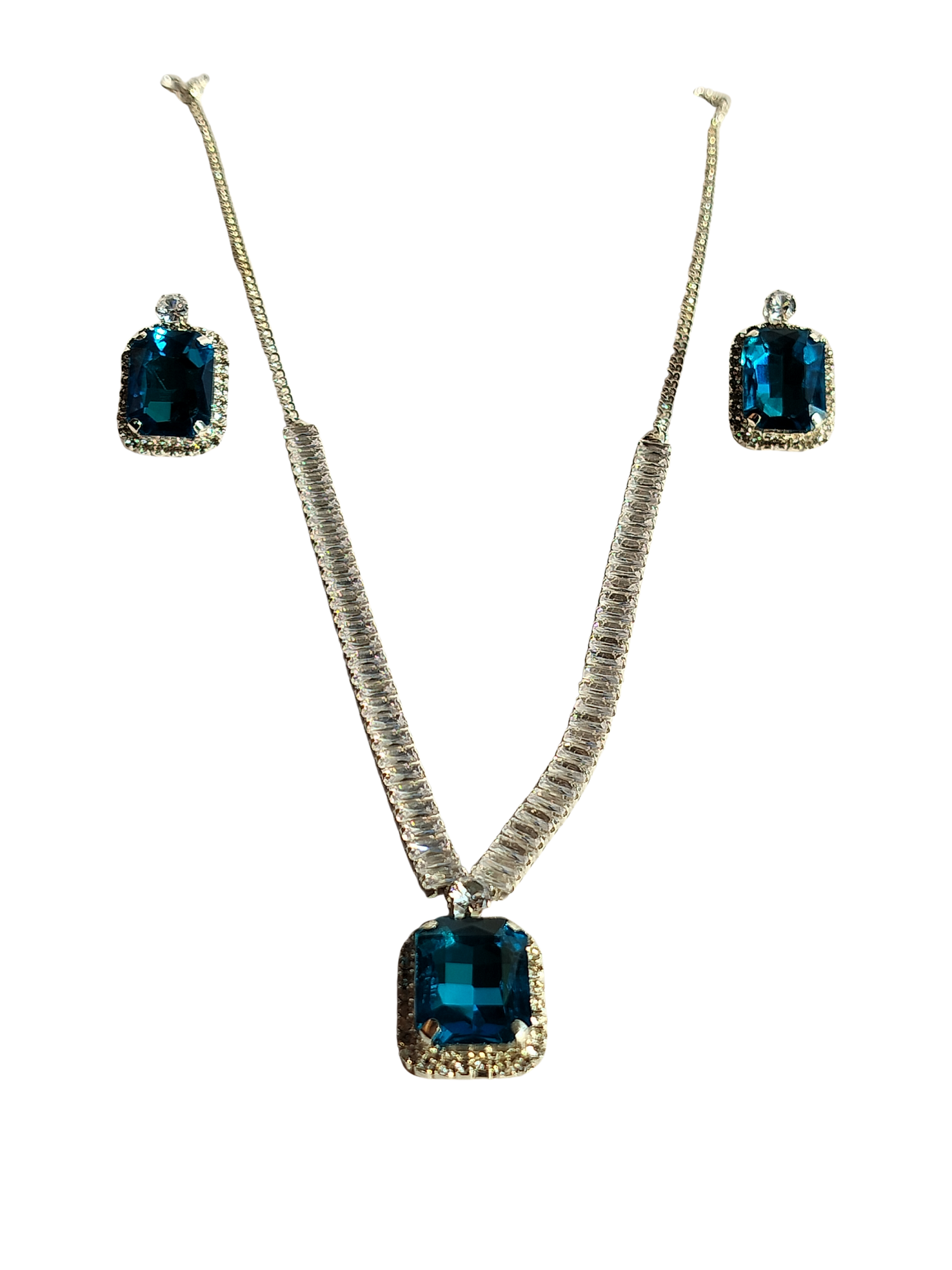 American Diamond Necklace-set