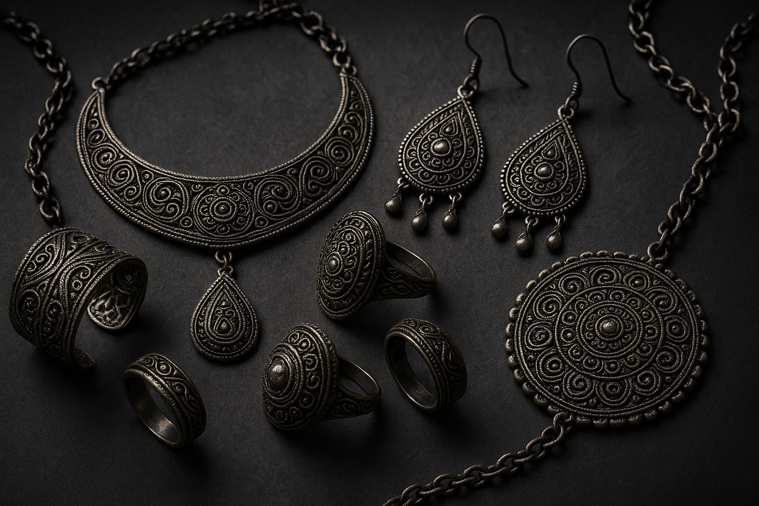 Handcrafted Oxidised Jewellery